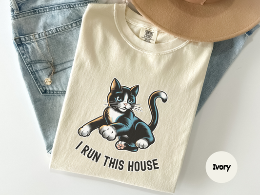 Funny cat tee featuring bold kitten artwork perfect for cat parents pet owners and anyone who loves sassy animal humor