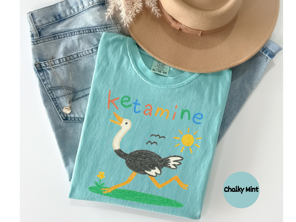 Ketamine Ostrich T-Shirt