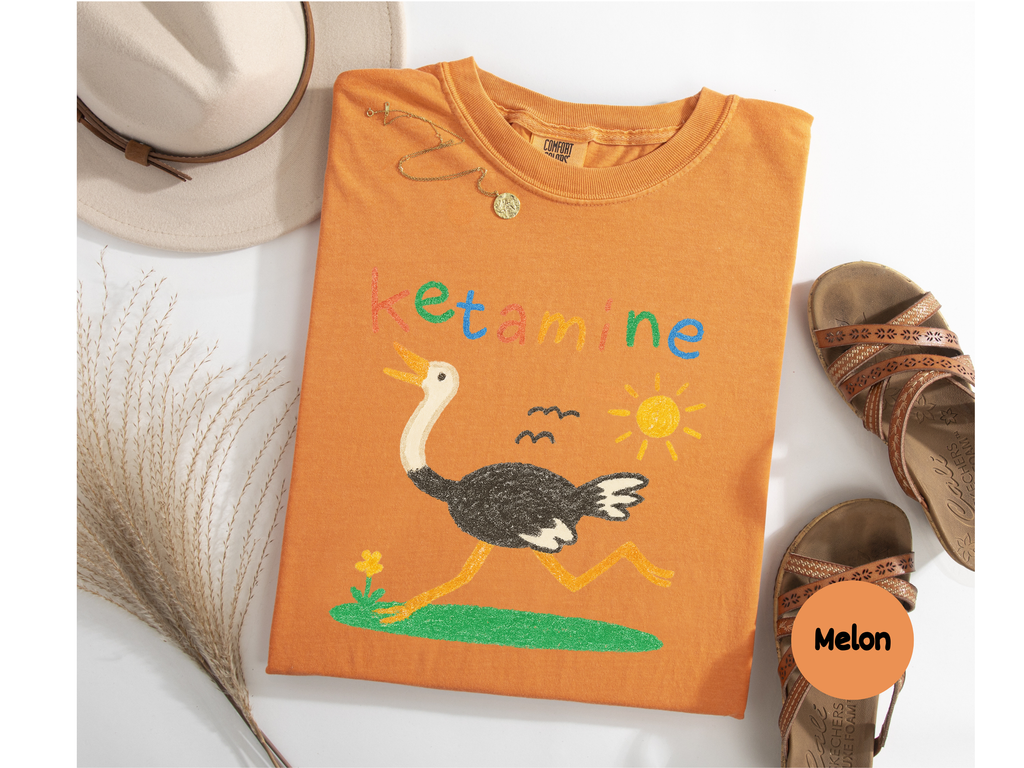 Ketamine Ostrich T-Shirt