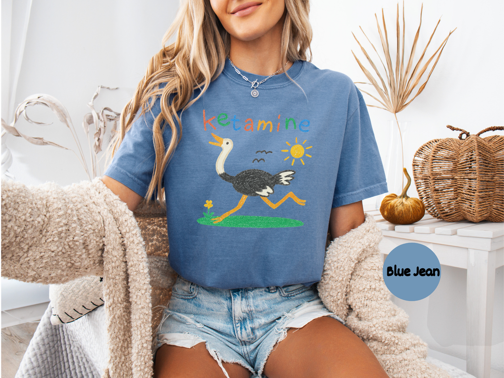 Ketamine Ostrich T-Shirt